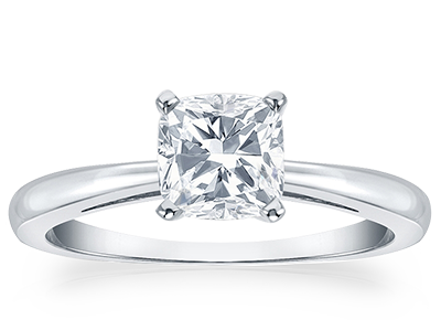 Certified Solitaire Rings - DiamondStuds.com