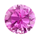 Round Pink Sapphire