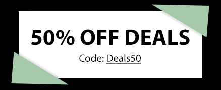 50% off deals