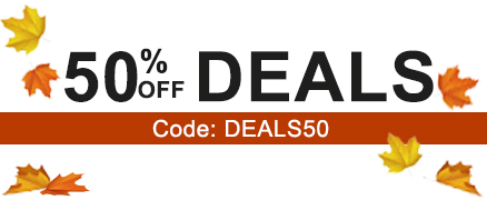 50% off deals