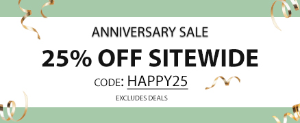 25% off Sitewide