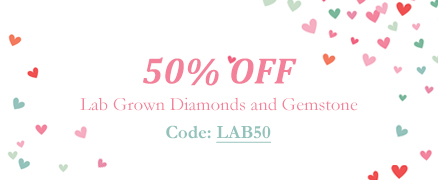 50% off Lab Diamonds and Gemstones