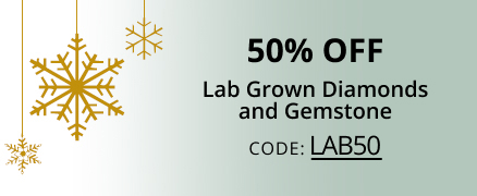 50% off Lab Diamonds and Gemstones