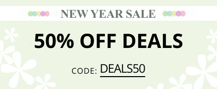 50% off deals