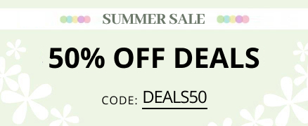 50% off deals