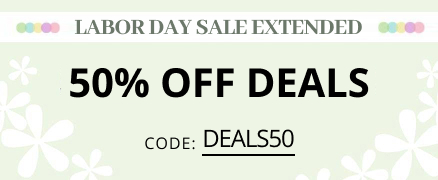 50% off deals