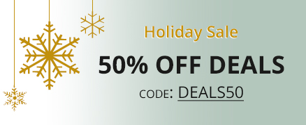 50% OFF Sitewide