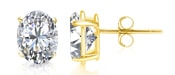 Round Diamond Stud Earrings at DiamondStuds.com