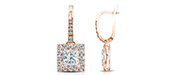 Dangle Studs Halo