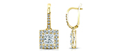 Dangle Studs Halo