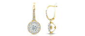 Dangle Studs Halo