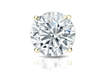 GIA Certified Single Diamond Studs