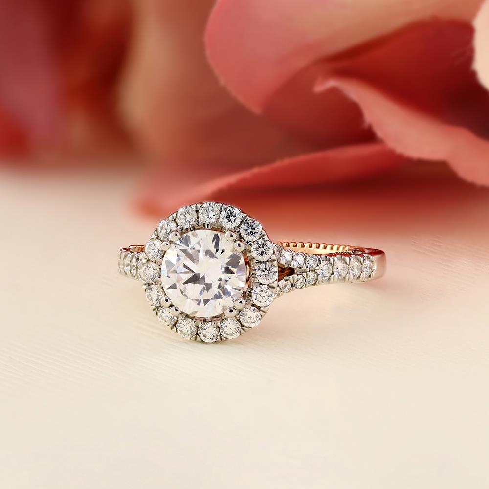 Verragio Lab Grown Engagement Ring Round 1.50 ct. Center Stone (FG, VS