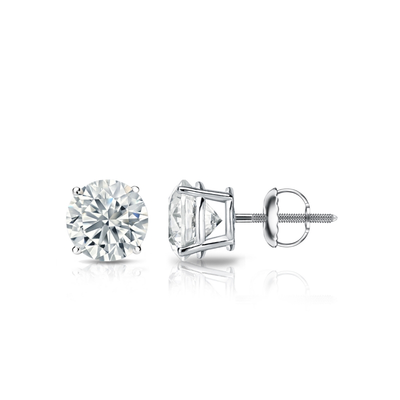 Lab Grown Diamond Studs Earrings Round 0.75 ct. tw. (DE, VVSVS) in