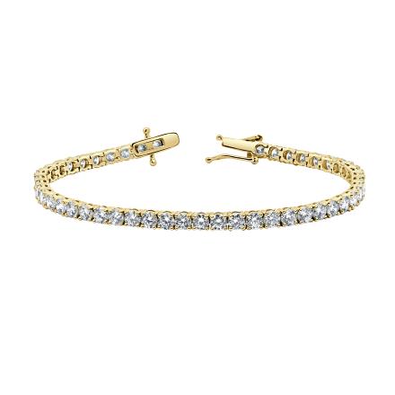 Lab Grown Diamond Tennis Bracelet (8.00 ct. tw.) 7 Inch in 14K Yellow Gold