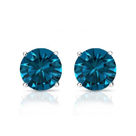 Blue deals earrings studs