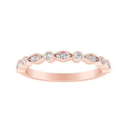 Classic Diamond Ring in 14k Rose Gold 0.15 ct. tw. (G-H, SI1-SI2)