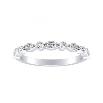 Classic Diamond Ring in 14k White Gold 0.15 ct. tw. (G-H, SI1-SI2)