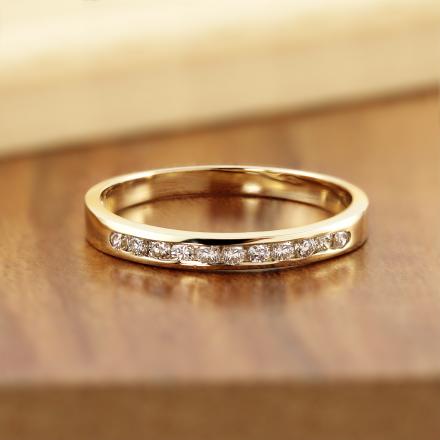 Diamond Wedding Ring in 14k Yellow Gold 0.25 ct. tw. (H-I, SI2-SI3)