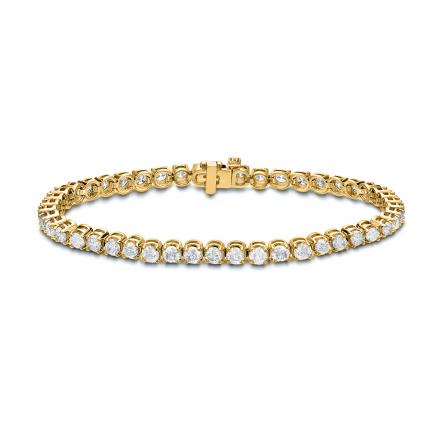 Diamond Tennis Bracelet 5.00 ct. tw. (H-I, VS1-VS2) in 14K Yellow Gold, 7.25 inch