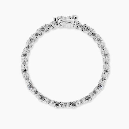 Lab Grown Diamond Pear Floral Bracelet (18.72 ct. tw.)