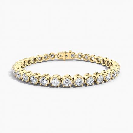 Modern diamond deals tennis bracelet