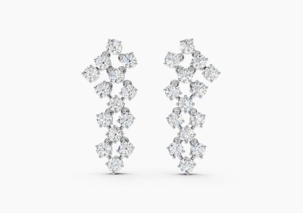 Chandelier Lab Grown Diamond Fashion Drop Earrings (2.86 ct. tw.)