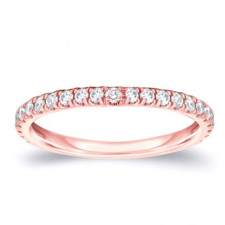 Classic Diamond Ring in 14k Rose Gold 0.25 ct. tw. (G-H, SI1-SI2)