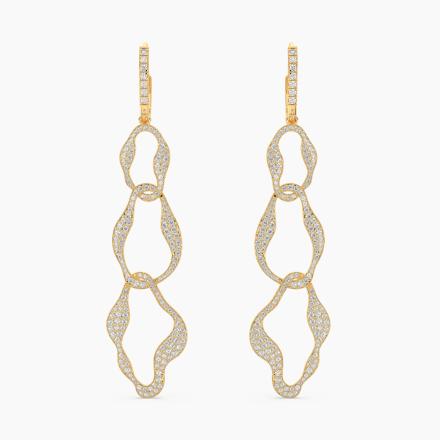 Diamond Fashion Earrings (1.15 cttw.) in 14K Yellow Gold