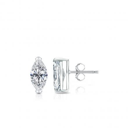 Lab Grown Diamond Stud Earrings Marquise 0.50 ct. tw. (0.25
