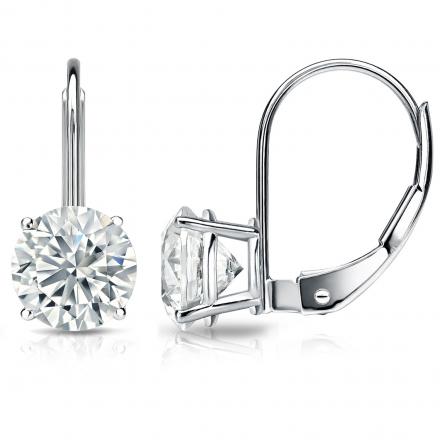 ピアス Round Brilliant Stud Earrings / 4 Prong #3311 6156Fon21eL.jpg