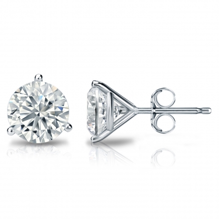 Lab Diamond Martini Stud Earrings