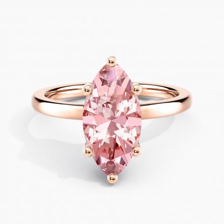 Pink marquise diamond ring discount