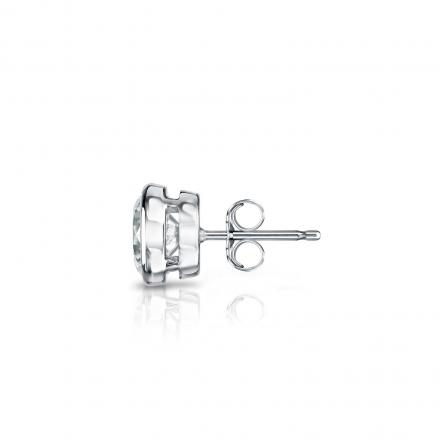 新品正規品  Stud Single Diamond Natural Earring (H-I tw. ct. 0.50 Round ルアー・フライ