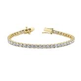 Lab Grown Diamond Tennis Bracelet (10.00 ct. tw.) 7 Inch in 14K Yellow Gold