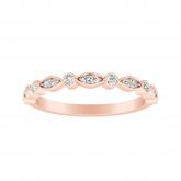 Classic Diamond Ring in 14k Rose Gold 0.15 ct. tw. (G-H, SI1-SI2)