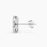 Floral Lab Grown Diamond Fashion Stud Earrings (1.68 ct. tw.)