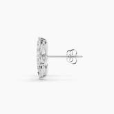 Floral Maquise Lab Grown Diamond Fashion Stud Earrings (2.10 ct. tw.)