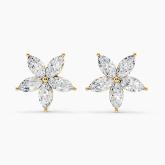 Floral Marquise Natural Diamond Fashion Stud Earrings (2.10 ct. tw.)