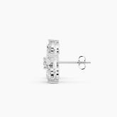 Floral Lab Grown Diamond Fashion Stud Earrings (3.25 ct. tw.)