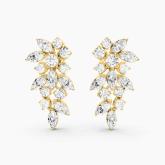 Chandelier Round and Marquise Natural Diamond Fashion Earrings (3.08 ct. tw.)