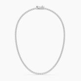 Lab Grown Diamond Classic Neckalce 4.75 ct. tw. 14k White Gold (E-F, VS) Available from 4.75 - 74.00 ct. tw. In 20 Inch