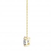 Certified Lab Grown Diamond Solitaire Pendant Oval 1.00 ct. tw. (I-J, VS1-VS2) in 14k Yellow Gold
